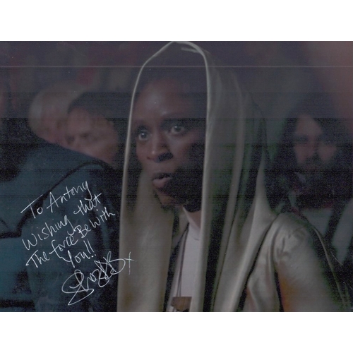 24 - Sharon Duncan Brewster Signed 10X8 inch colour photo Dedicated.