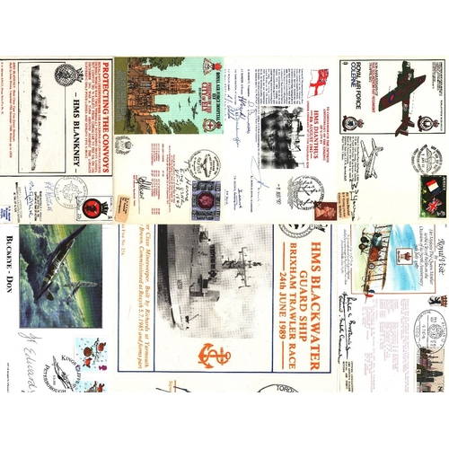 109 - FDC signed collection includes J Edwards, T S Harris, P Jennings and others.