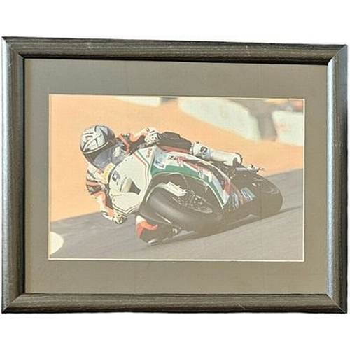 61 - Chris Walker 16x12 inch framed and mounted colour photo. Unsigned. No glass in frame. Good condition... 
