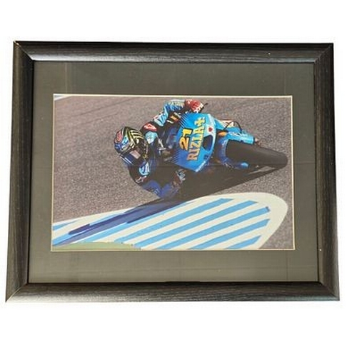 64 - John Hopkins 16x13 inch framed and mounted colour photo. Unsigned. Good condition Est.