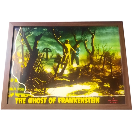 72 - Entertainment Collection Basil Gogos Artist printed signature Frankenstein Monster painting print wi... 
