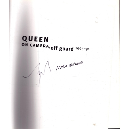 Mark Hayward and Andy Davis signed Queen on Camera, off guard 1965 