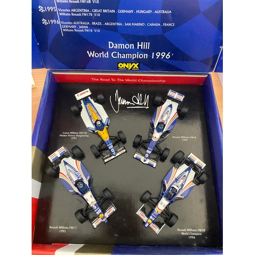 Damon Hill 1996 World Championship Canon Williams FW15B, Renault ...
