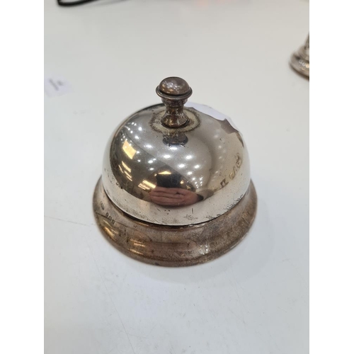 115 - A silver bell by Wolfsky and Co Ltd., London 1901. Condition report: No obvious damage