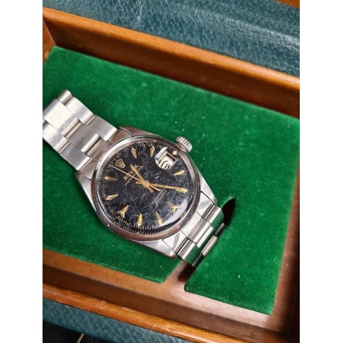 1000A - A Gents Rolex Oyster Perpetual with stainless steel case and bracelet. Original certificate dating f... 