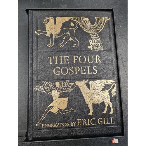 1130 - Eric Gill 'The Four Gospels' published at the Golden Cockerel Press, by The Folio Society 2007 in ou... 