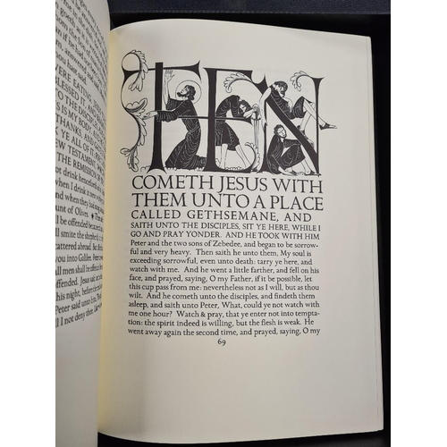 1130 - Eric Gill 'The Four Gospels' published at the Golden Cockerel Press, by The Folio Society 2007 in ou... 