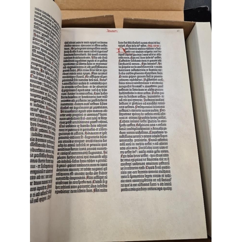 1139 - The Gutenberg bible of 1454 by Taschen with cardboard case