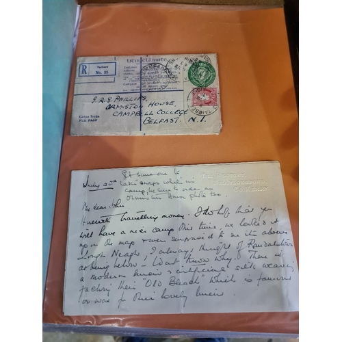 141 - Ireland/Irish postal stationery and newspaper wrappers including some with stamps as additional Fran... 