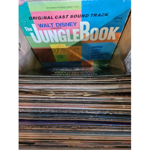 150 - Box of vinyl LP records to include some 70s/80s rock and pop