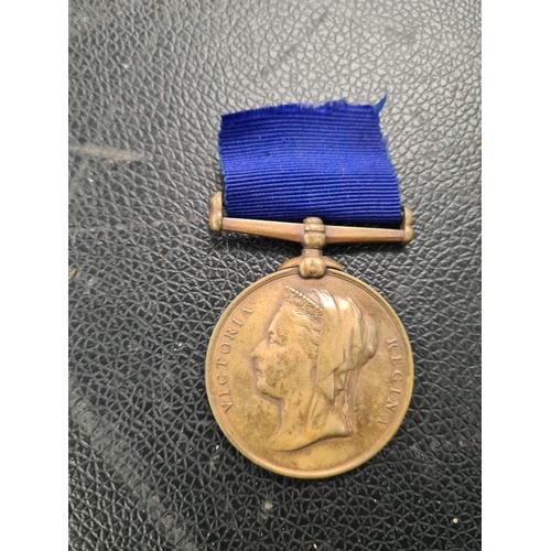 517 - A late Victorian Metropolitan Police Medal, 1897, awarded to P.C.  J. ROWKINS, G. DIV