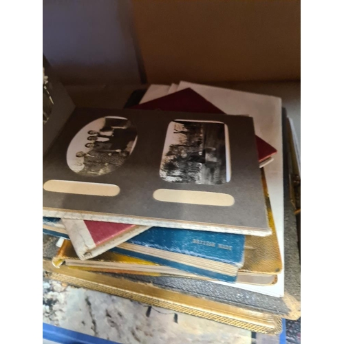 60 - Victorian photo album, old photos and sundry