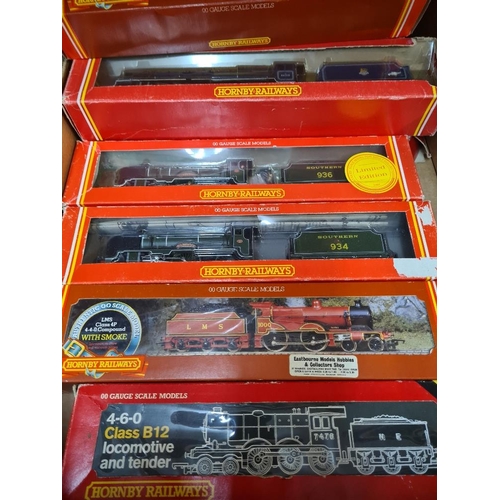 113 - Quantity of Hornby OO gauge locomotives and tenders including Duke of Sutherland (10)