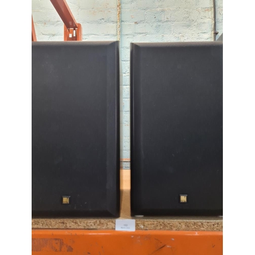 153 - Pair of KeF Cresta speakers, 36cm