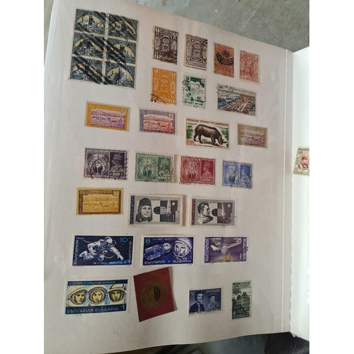 234 - Stamp and postal history, GB and Worldwide, some 19th Century and 5 albums of cigarette cards