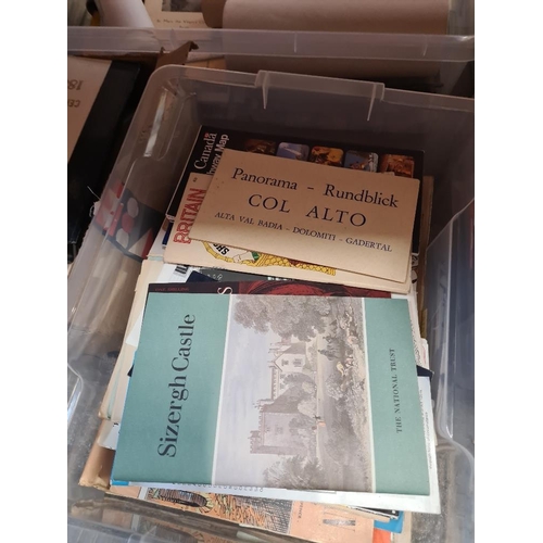 257 - 7 boxes of mixed ephemera