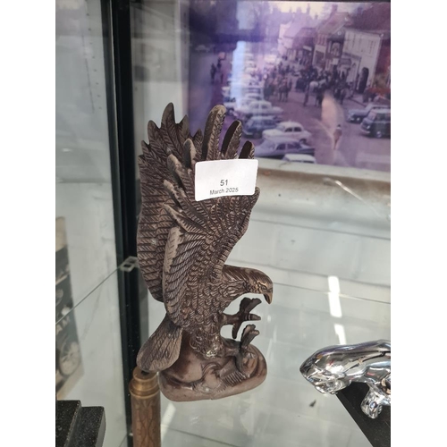 51 - Bronze eagle