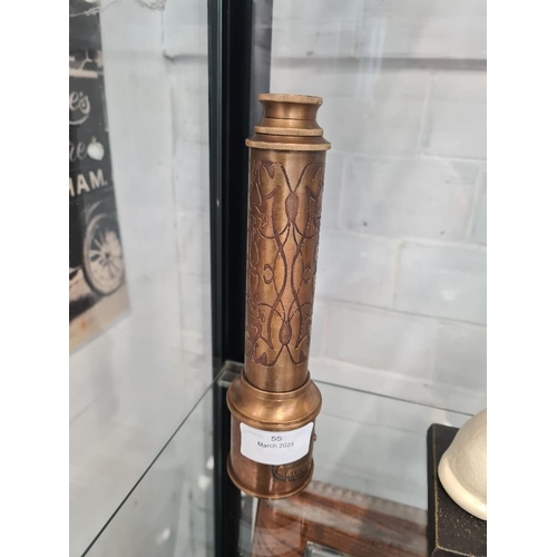 55 - Engraved telescope