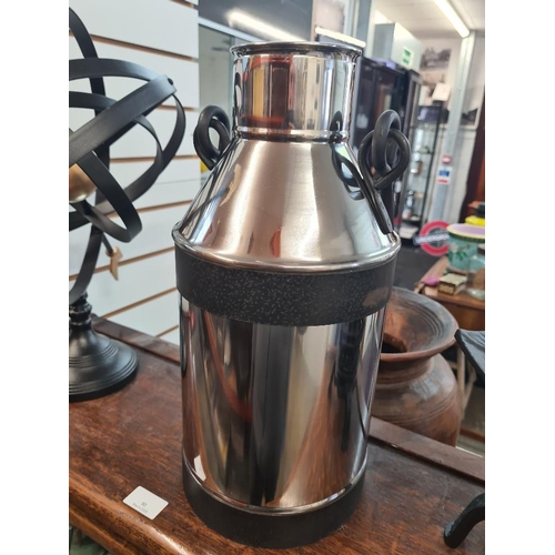 88 - Stainless steel milk churn