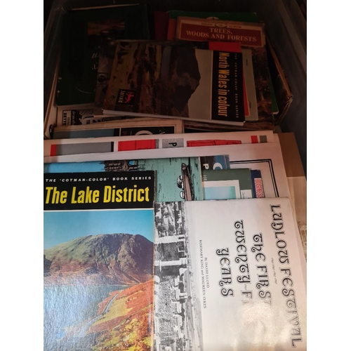 115 - 4 trays of mixed ephemera, mainly 20th Century