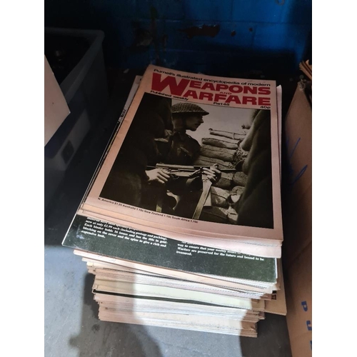 149 - Quantity of 1970s Comics including Victor and Wizard, also some military related magazines by Purnel... 