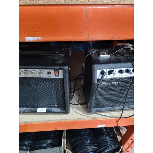 162 - Westwood guitar amplifier and one other