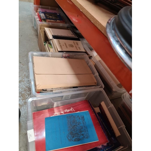 257 - 7 boxes of mixed ephemera