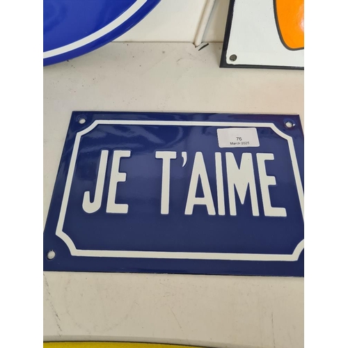 76 - Je t'aime