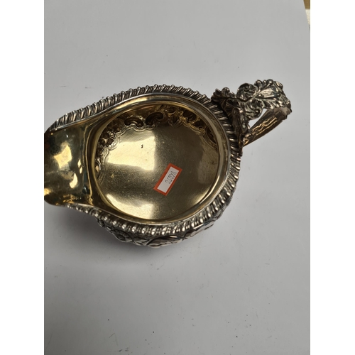 23 - A Georgian silver tea service items of attractive design, London 1823, maker HB possibly, teapot app... 