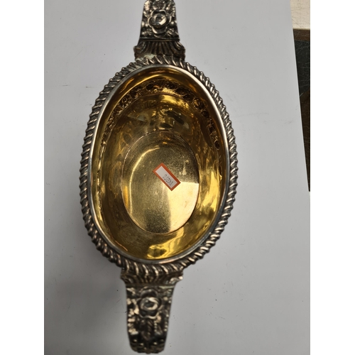 23 - A Georgian silver tea service items of attractive design, London 1823, maker HB possibly, teapot app... 