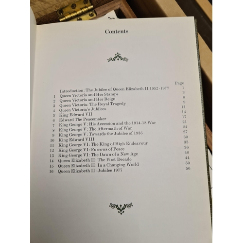 32 - The Stamps of Royalty, a set of 25 silver stamps, in a fitted case, with certificates, and with the ... 