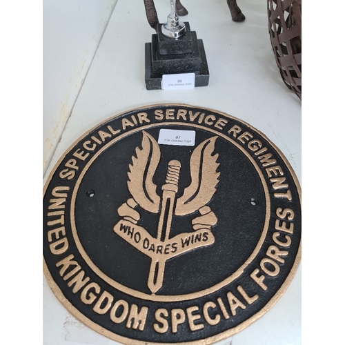 SAS Regiment sign