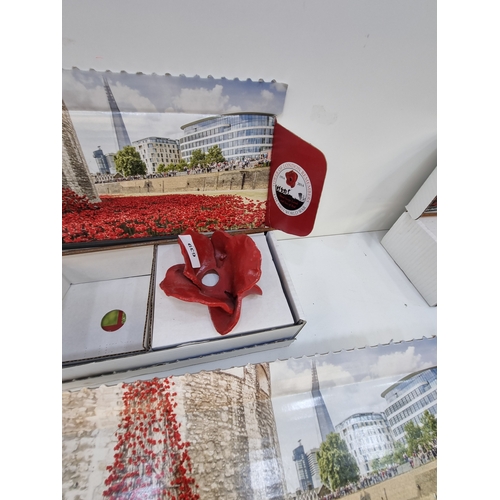 Remembrance Poppy by Paul Cummins, for use in the Tower of London ...
