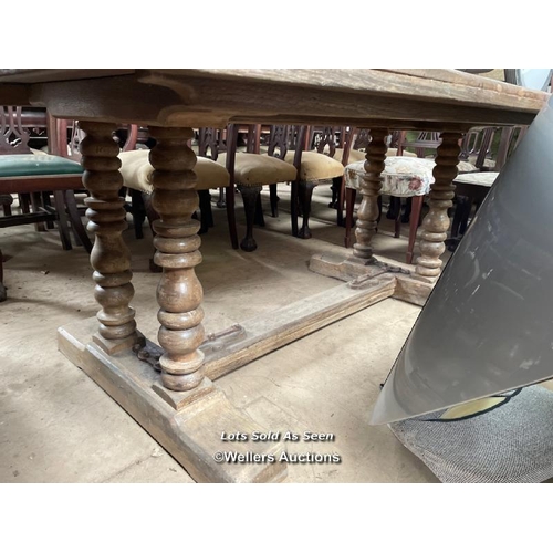 131 - RUSTIC RECTANGULAR DINING TABLE, 64 X 42 X 30 INCHES / LOCATED AT VICTORIA ANTIQUES, WADEBRIDGE, PL2... 