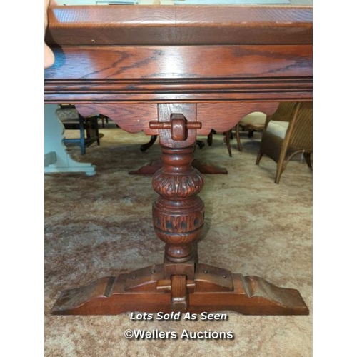 782 - *REFECTORY TABLE, 182 X 93 X 78CM / LOCATED AT VICTORIA ANTIQUES, WADEBRIDGE, PL27 7DD