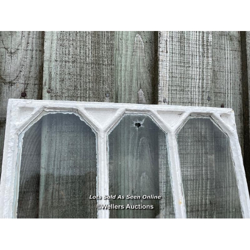 2 - 3 cast iron windows for restoration. Circa 1870 from Canning works Finchdean. 46cm by 113cm each. So... 