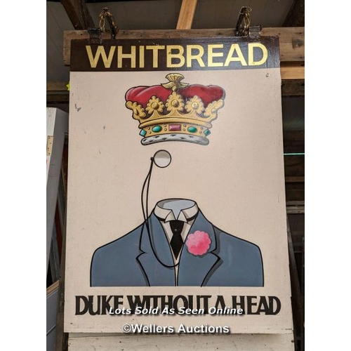 43 - Original Whitbread pub sign 