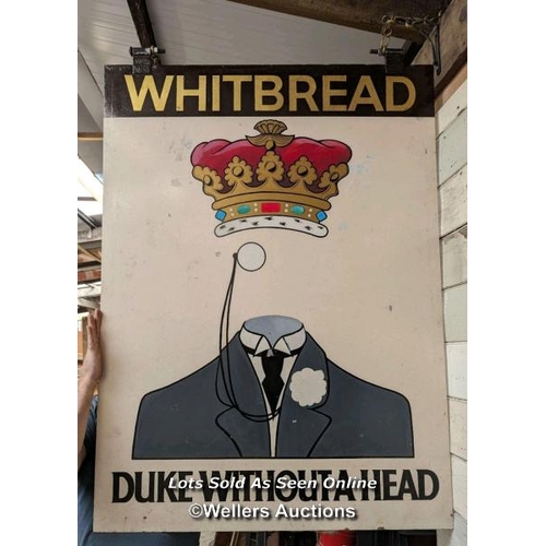 43 - Original Whitbread pub sign 