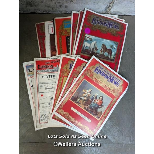 264 - 8 London Illustrated news Christmas editions. 1942, 1945, 1954, 1957, 1959, 1960, 1969. great pictur... 