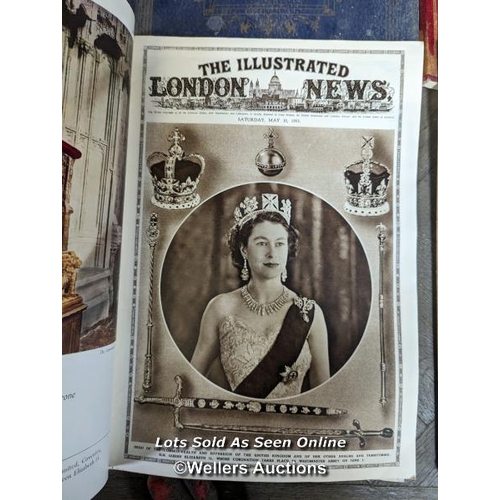 300 - London illustrated news magazines related to Coronation of QE2, Winston Churchill funeral.