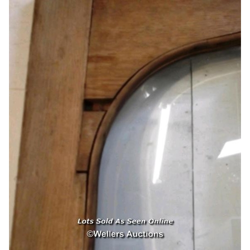 308 - 2 pine doors C1900 for restoration. Approx size of both 91cm x 211cm x 4.5cm. Please note glass is n... 