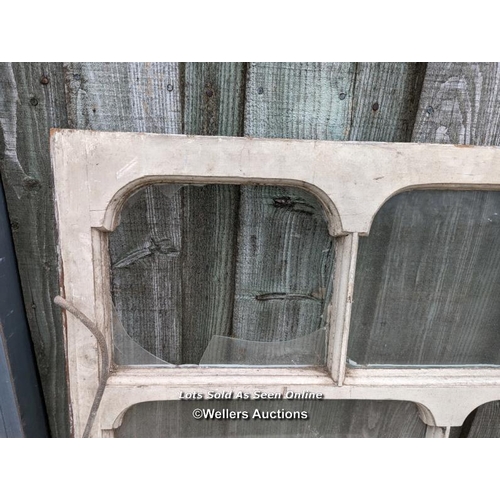 331 - 4 Victorian window casements for restoration. Some broken glass. These make great mirrors.