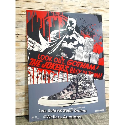 LARGE SCALE STREET ART ORIGINAL CONVERSE TOUR PRINT FROM 2011