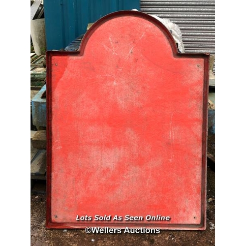 1503 - THWAITES REAL ALES PUB SIGN, 123CM (H) X 90CM (W) X 5CM (D), IN NEED OF RESTORATION