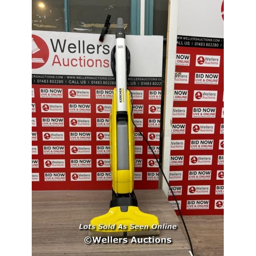 4026 - KARCHER FLOOR CLEANER  / POWERS UP / SIGNS OF USE / P6