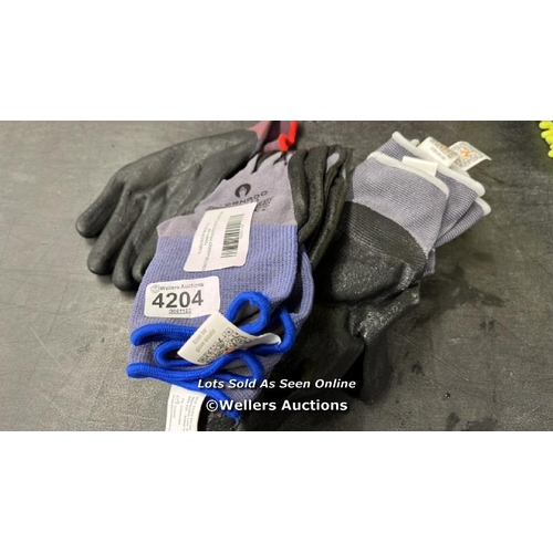 4204 - CONTOUR AVENGER PRECISION SPECILAIST WORK GLOVES / MINIMAL SIGNS OF USE / B35