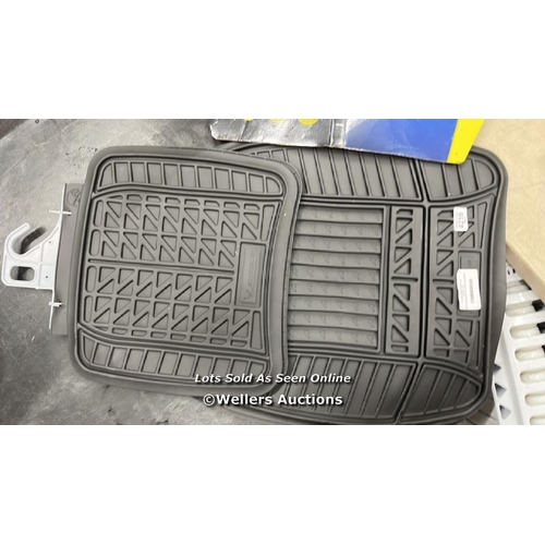 4216 - MICHELIN MD980-16 RUBBER CAR MATS / MINIMAL SIGNS OF USE / B36