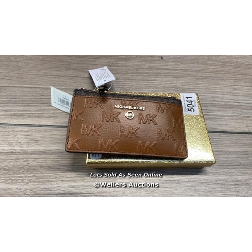 5041 - MICHAEL KORS SM SLIM CARD CASE / NEW