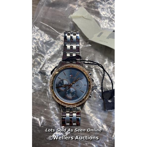 5074 - TOMMY HILFIGER ARI TWO TONE MULTI DIAL WATCH