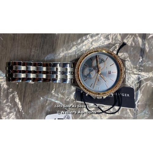 5074 - TOMMY HILFIGER ARI TWO TONE MULTI DIAL WATCH